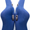 【1 PAIR】AUTHENTIC RECARO SR4 FULLY BLUE WILDCAT Very Good Condition