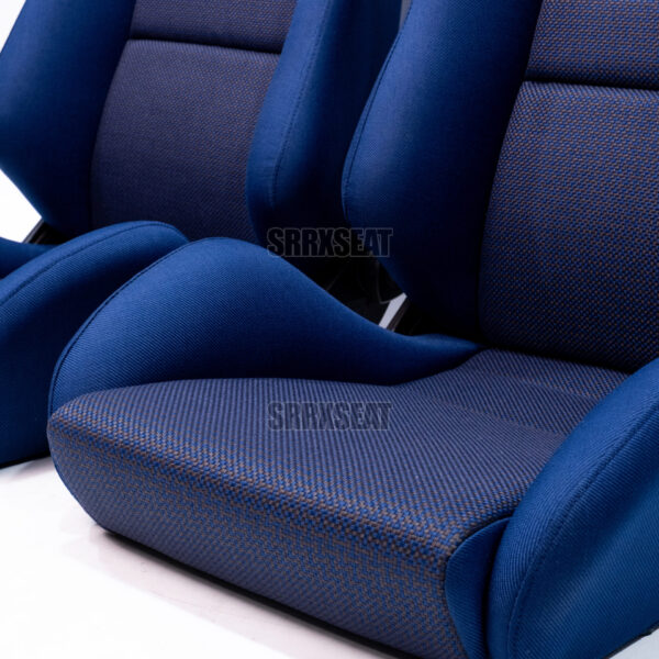 【1 PAIR】AUTHENTIC RECARO SR4 FULLY BLUE WILDCAT Very Good Condition