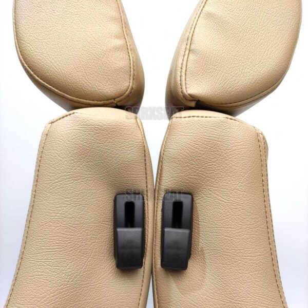 【1 PAIR】AUTHENTIC RECARO LSB TAN TARTAN Very Good Condition