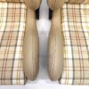 【1 PAIR】AUTHENTIC RECARO LSB TAN TARTAN Very Good Condition
