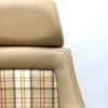 【1 PAIR】AUTHENTIC RECARO LSB TAN TARTAN Very Good Condition